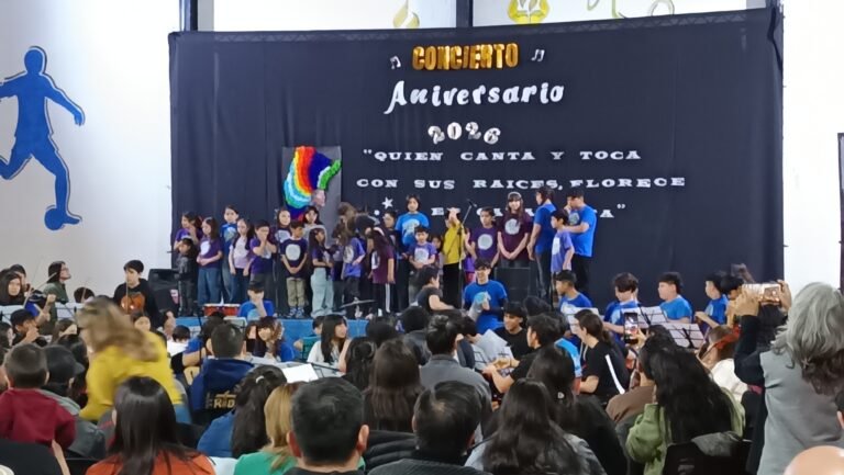 La ReSi es un ¡re sí!: la escuela de música celebró sus 5 años en Caleta